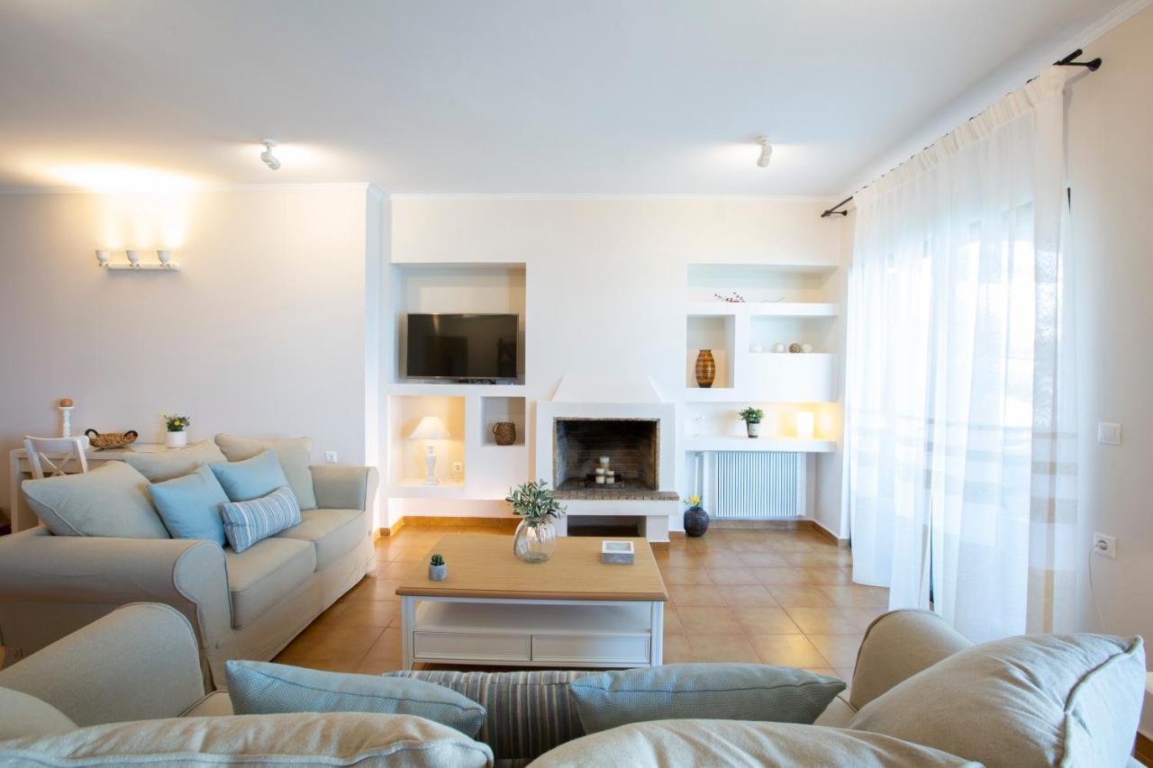 Arokaria Beach House Никиана Экстерьер фото
